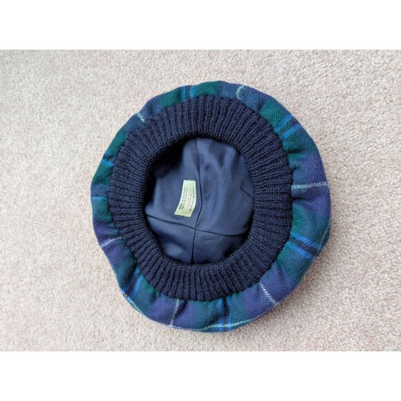Ingles Buchan 100% Wool Douglas Tartan Tam Scotland Hat - Picture 4 of 6